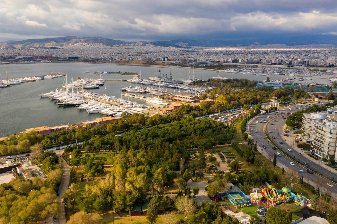 Athensblues Paleo Faliro Flisvos Marina 1 Bedroom Flat Eksteriør billede